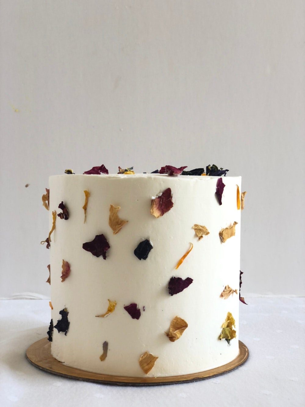 Red Velvet Wildflower Cake